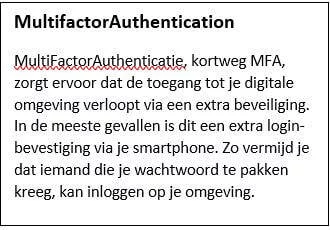 Multifactor Authentication